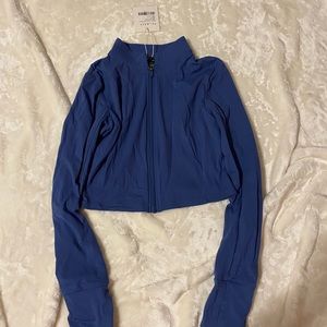 Balance Athletica crop zip up